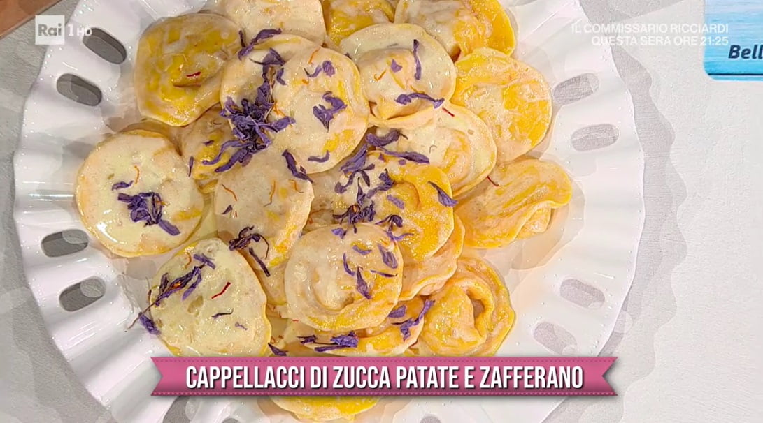 cappellacci di zucca patate e zafferano di zia Cri