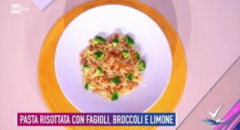 “Detto Fatto”: pasta risottata con fagioli e broccoli di Matteo Torretta