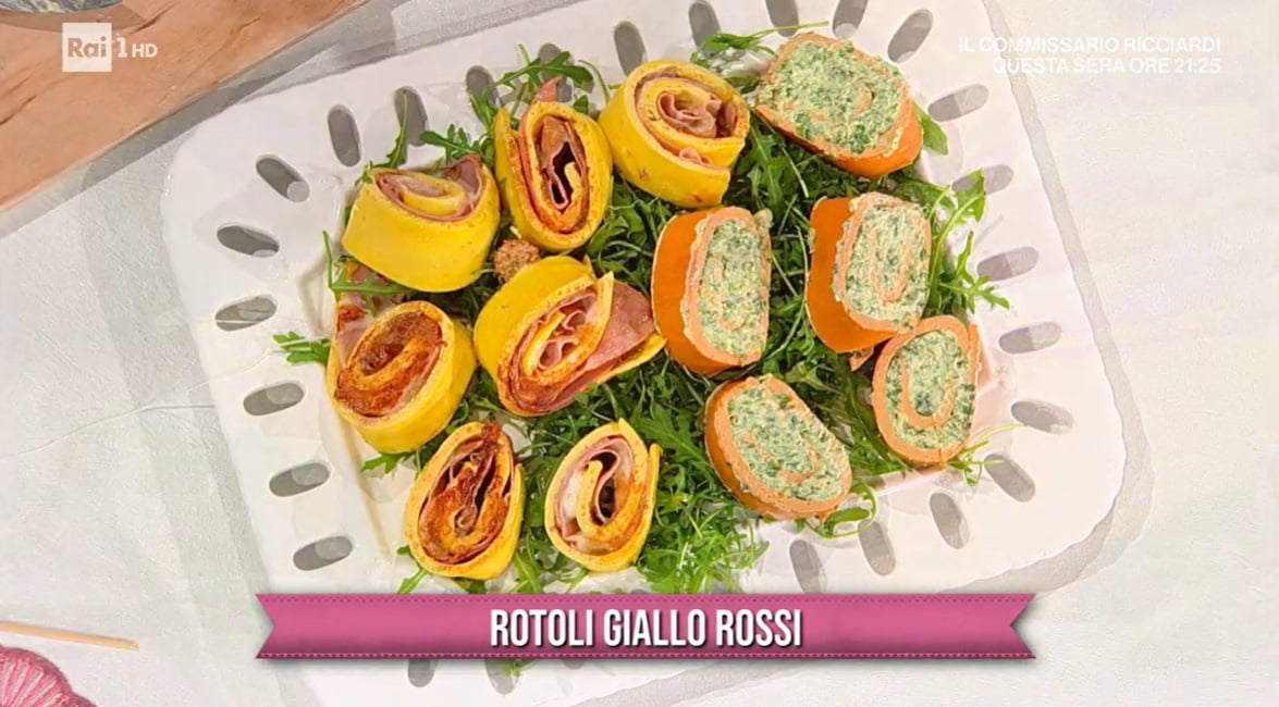 rotoli giallo rossi di Simone Buzzi