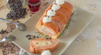 Rotolo di zuppa inglese: la ricetta del grande classico rivisitato