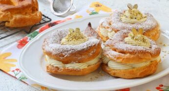 Zeppole al pistacchio: la ricetta del dolce goloso per la festa del papà