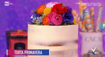 “Detto Fatto”: torta primavera di Alessandro Capotosti