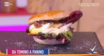 “Detto Fatto”: panino con tomino di Vittorio Gucci