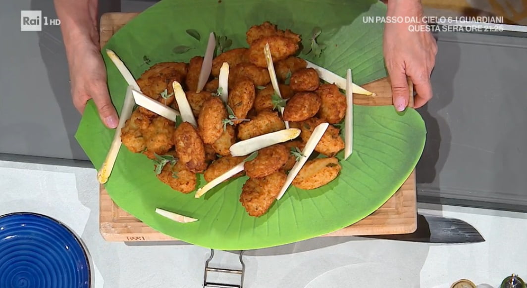 frittelle di risotto agli asparagi di Sergio Barzetti