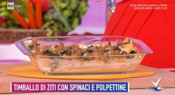 “Detto Fatto”: timballo di ziti di Matteo Torretta