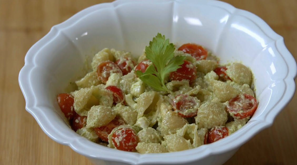 pasta al pesto di sedano