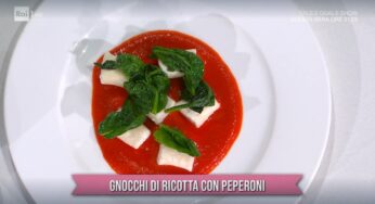 “É sempre mezzogiorno”: gnocchi di ricotta con peperoni di Caterina Ceraudo