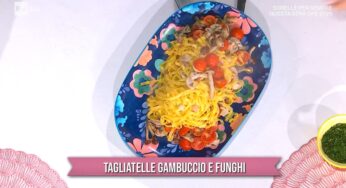 “É sempre mezzogiorno”: tagliatelle gambuccio e funghi di Zia Cri