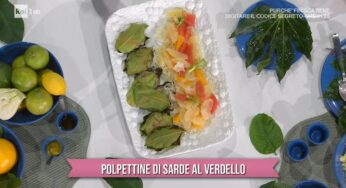 “É sempre mezzogiorno”: polpettine di sarde al verdello di Fabio Potenzano