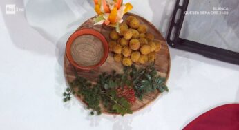 “É sempre mezzogiorno”: bagna cauda con crocchette di verdure di gemelli Billi
