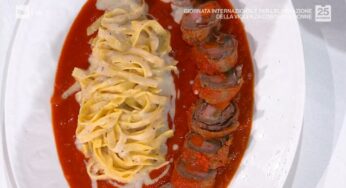 “É sempre mezzogiorno”: fettuccine con involtini alla romana di Gian Piero Fava