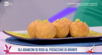 “Detto Fatto”: arancini al pistacchio di Seby Sorbello