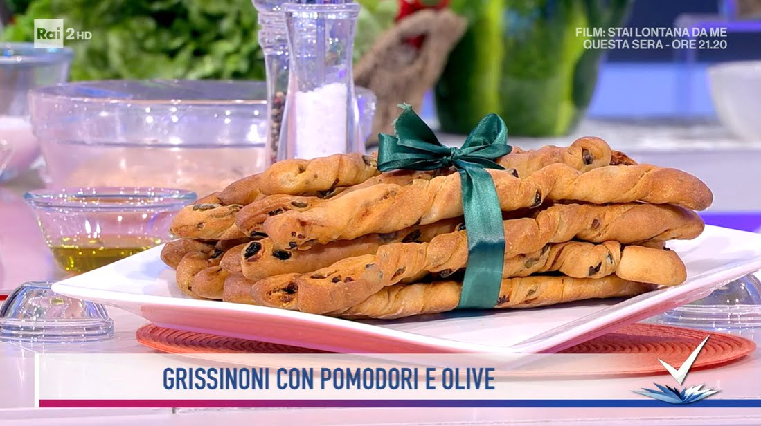 grissinoni con pomodori e olive di Manuel Saraceno