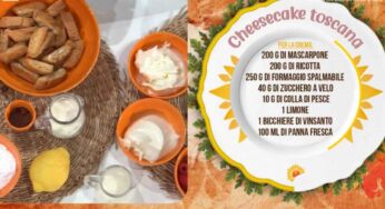 É sempre mezzogiorno oggi: cheesecake toscana di Federico Fusca