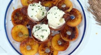 É sempre mezzogiorno 14 settembre: cestino di speck con formaggio e mele di Barbara De Nigris