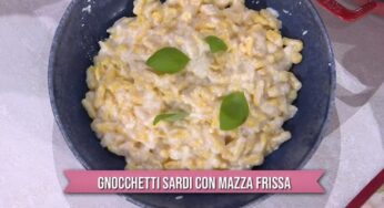 “É sempre mezzogiorno”: gnocchetti sardi con mazza frissa di Michele Farru