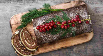 Tronchetto di Natale super rapido: niente cottura, niente impasto e bollette felici!